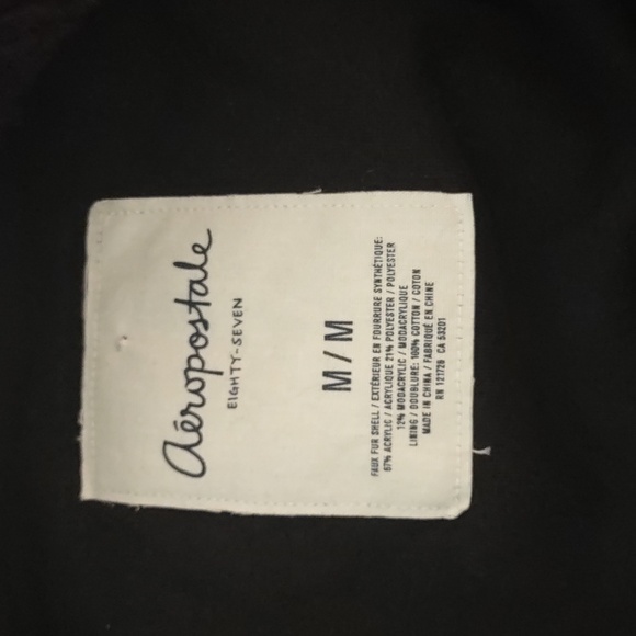 Aeropostle Eighty-Seven Faux‎ Fur Jacket - Picture 4 of 5